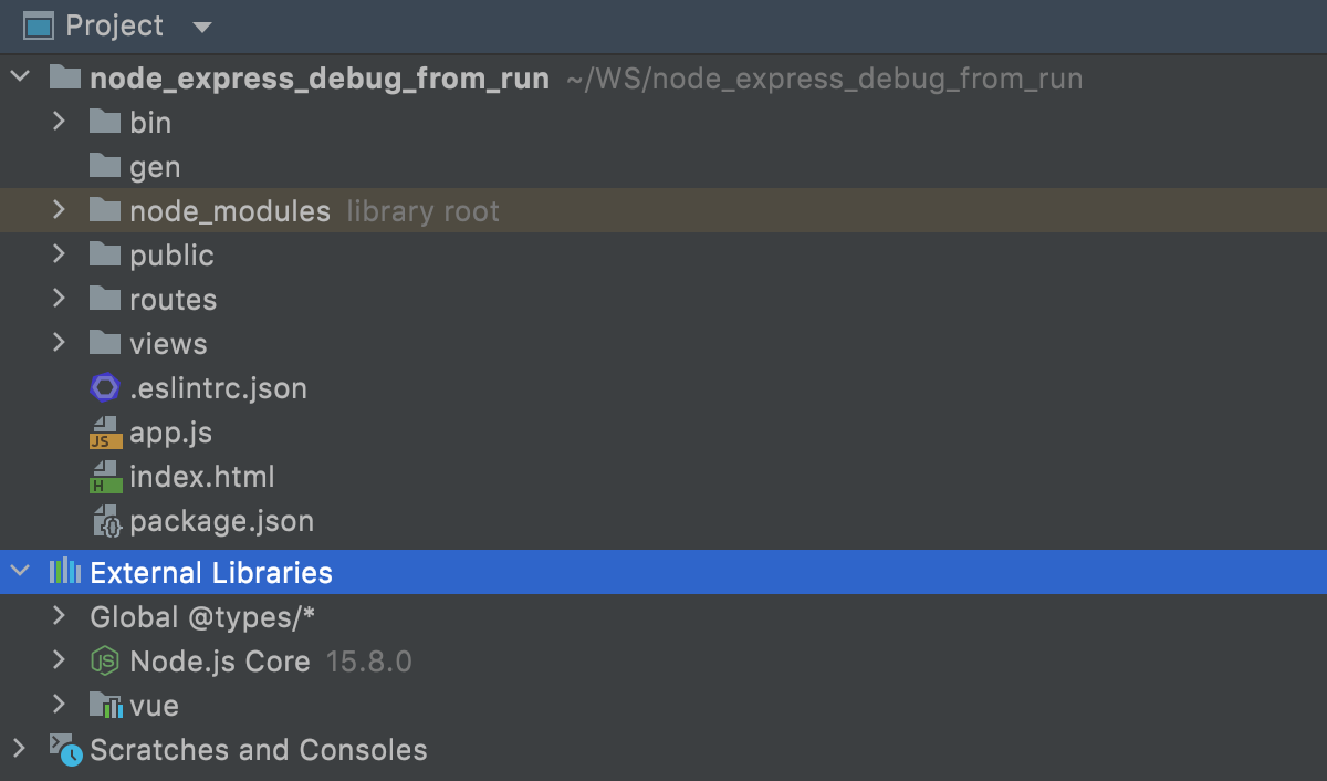 Configure JavaScript libraries | WebStorm