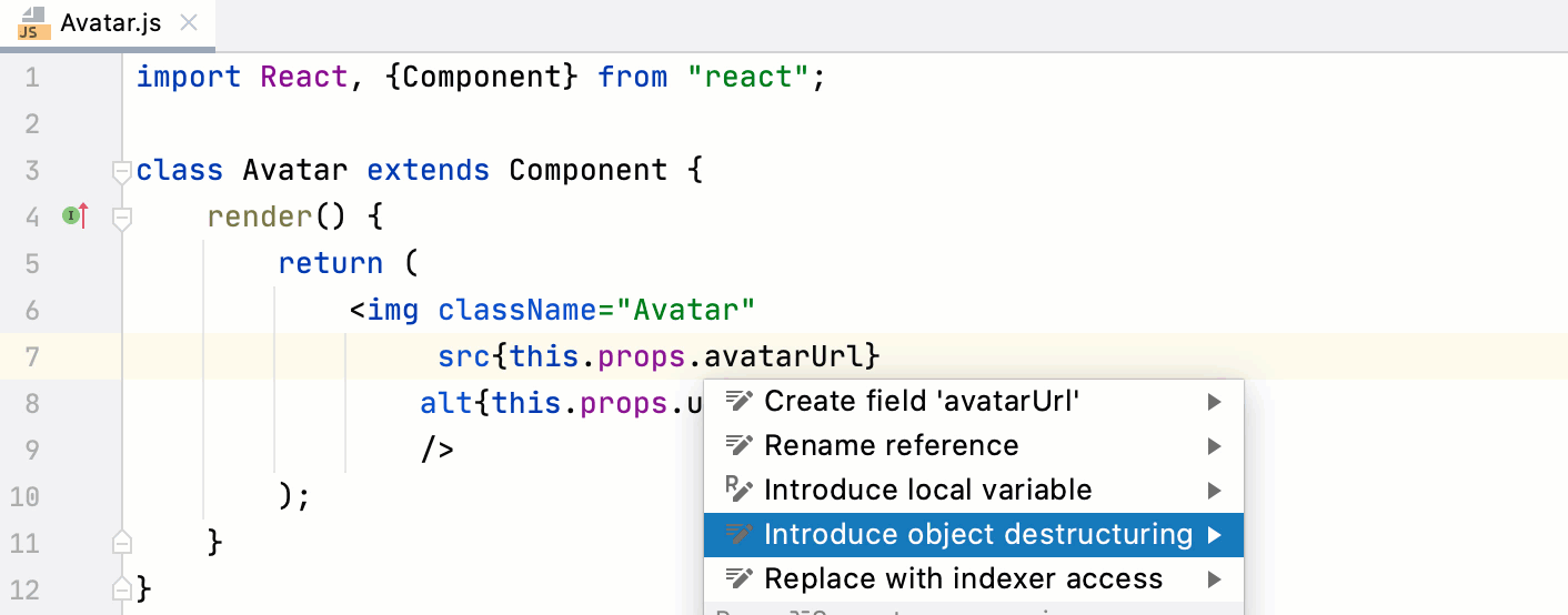 React | IntelliJ IDEA