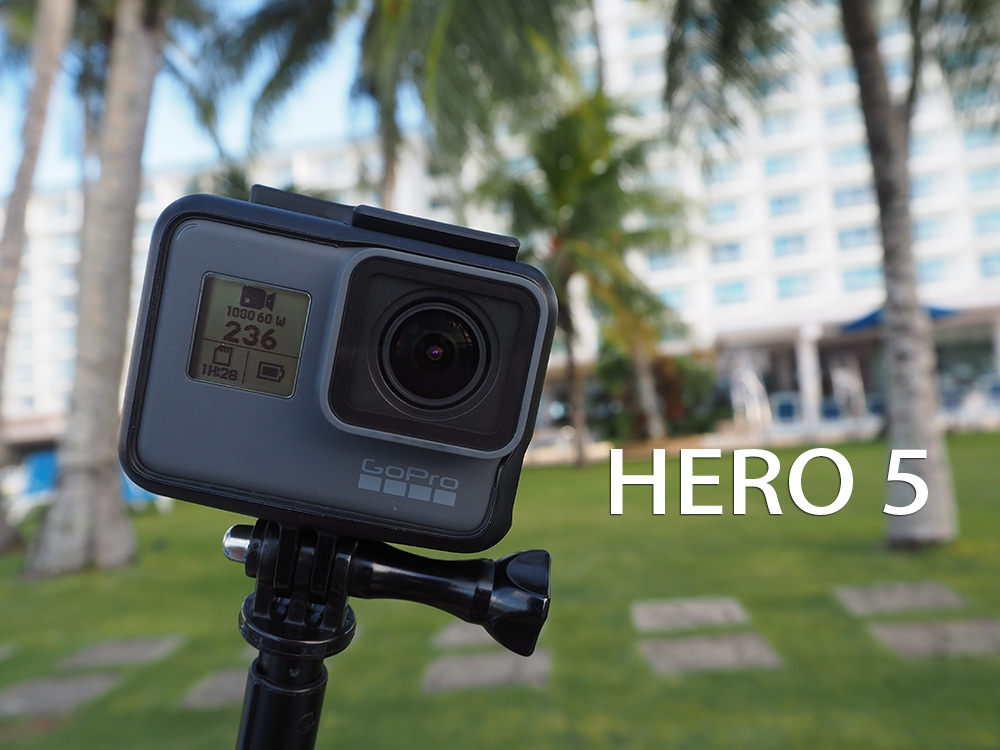 評測》極限運動 GoPro HERO 5 Black 開箱文｜裸機防水、語音控制