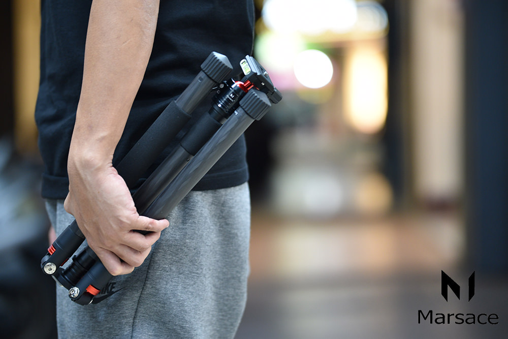 評測》旅行腳架  Marsace 瑪瑟士 C15i 碳纖維腳架 攜帶好夥伴