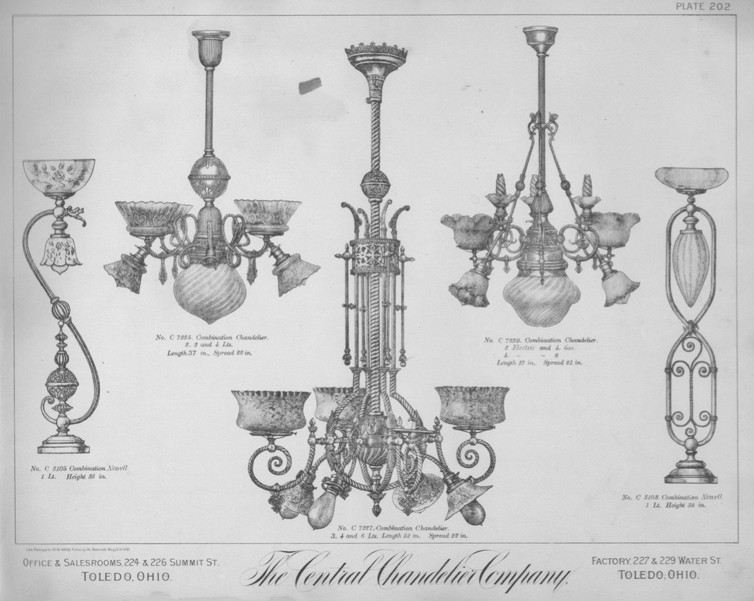 A Brief History of Gas/Electric Lighting Restoring Ross