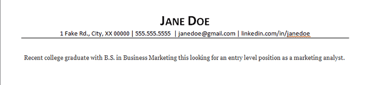 Marketing Objective Statement : Resume Objective Statement Example Marketing Career Objective / Marketing objectives set out what a business wants to achieve from its marketing activities.