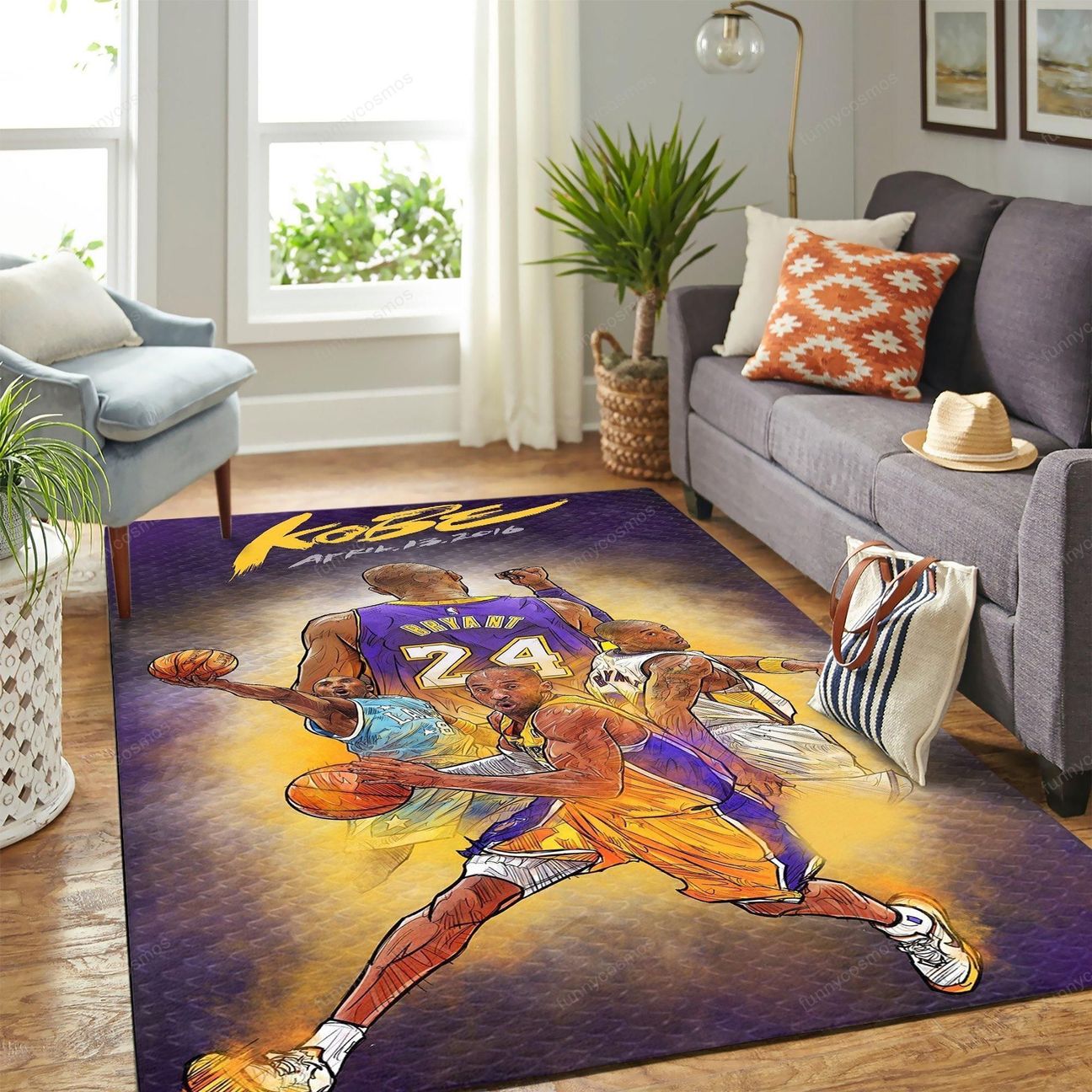 Rug Kobe Bryant Legend REVER LAVIE
