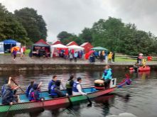 Dragon Boat Racing at Glasgow Canal Festival