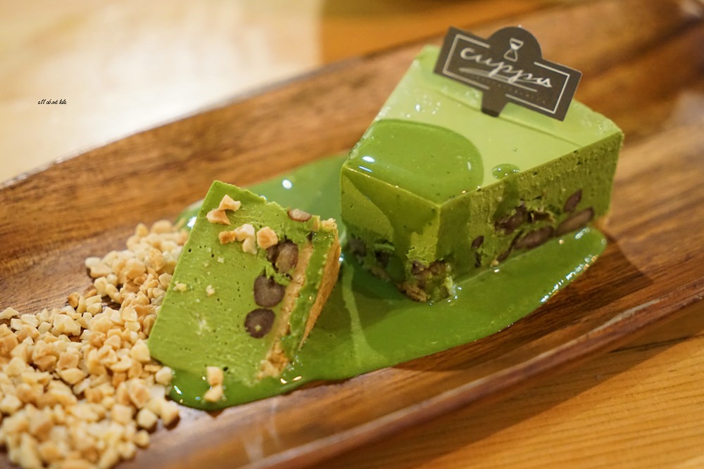 台中西區 cuppa cafe 咖啡鹹派 甜點下午茶 平價美味還有超美抹茶生乳塔