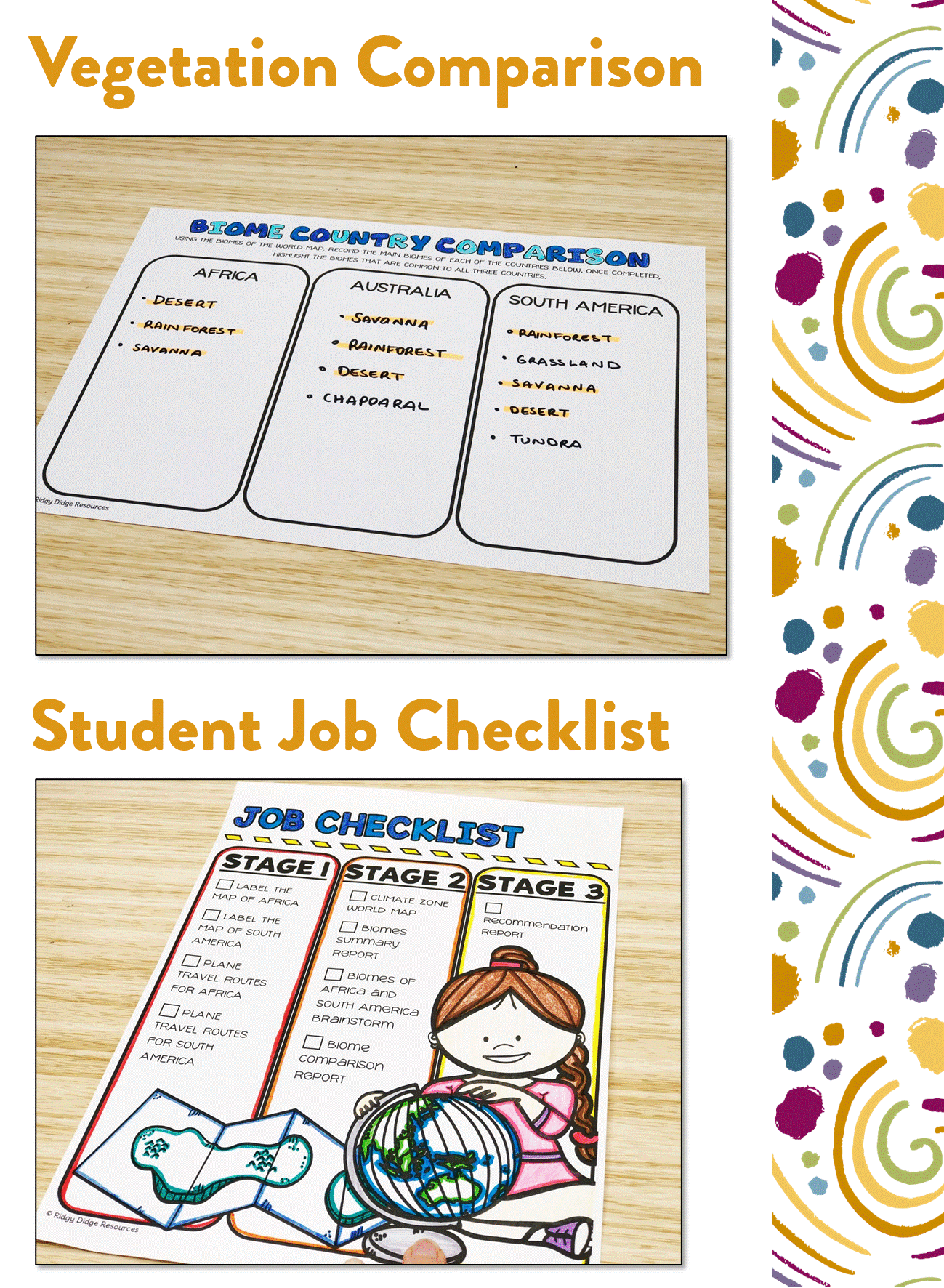 australian curriculum year 4 geography unit africa and south america