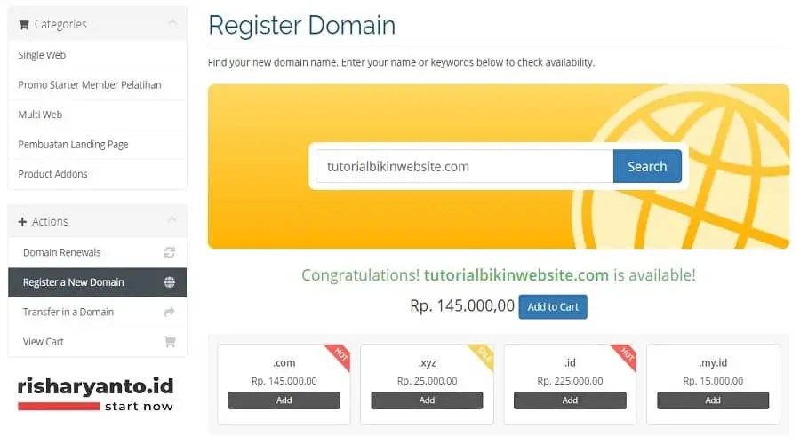 Pelajari cara membuat situs web wordpress dalam waktu kurang dari setengah jam dengan instruksi langkah demi langkah yang jelas dari kami. 6 Langkah Cara Membuat Website Wordpress Pemula Rizhar