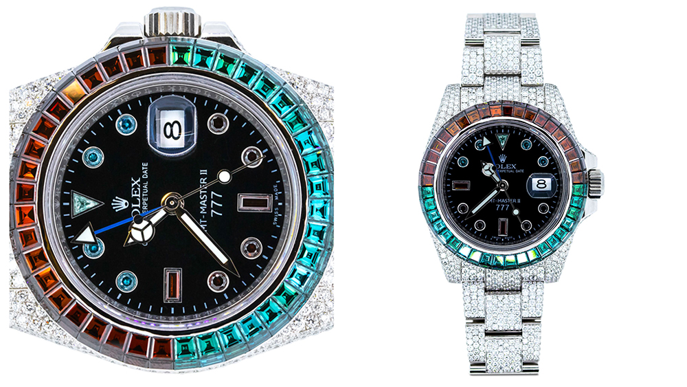 Rolex S 777 Customized Gmt Master Ii Can Be Yours For 153 002 Robb Report