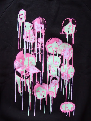 Sweatshirts for earth music/H-Magazine (with AKI STY)