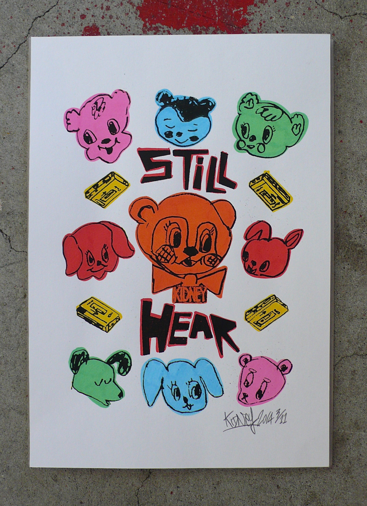 ROB KIDNEY solo exhibition STILL HEAR