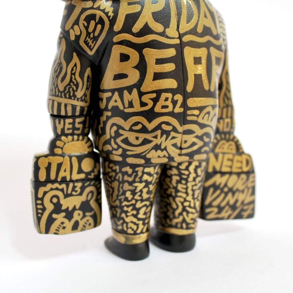 Hand painted 'Friday Bear' ①