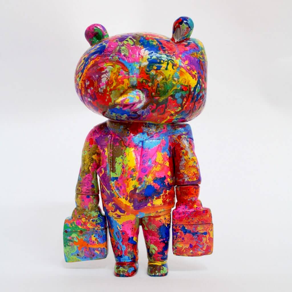 Hand painted 'Friday Bear' ②