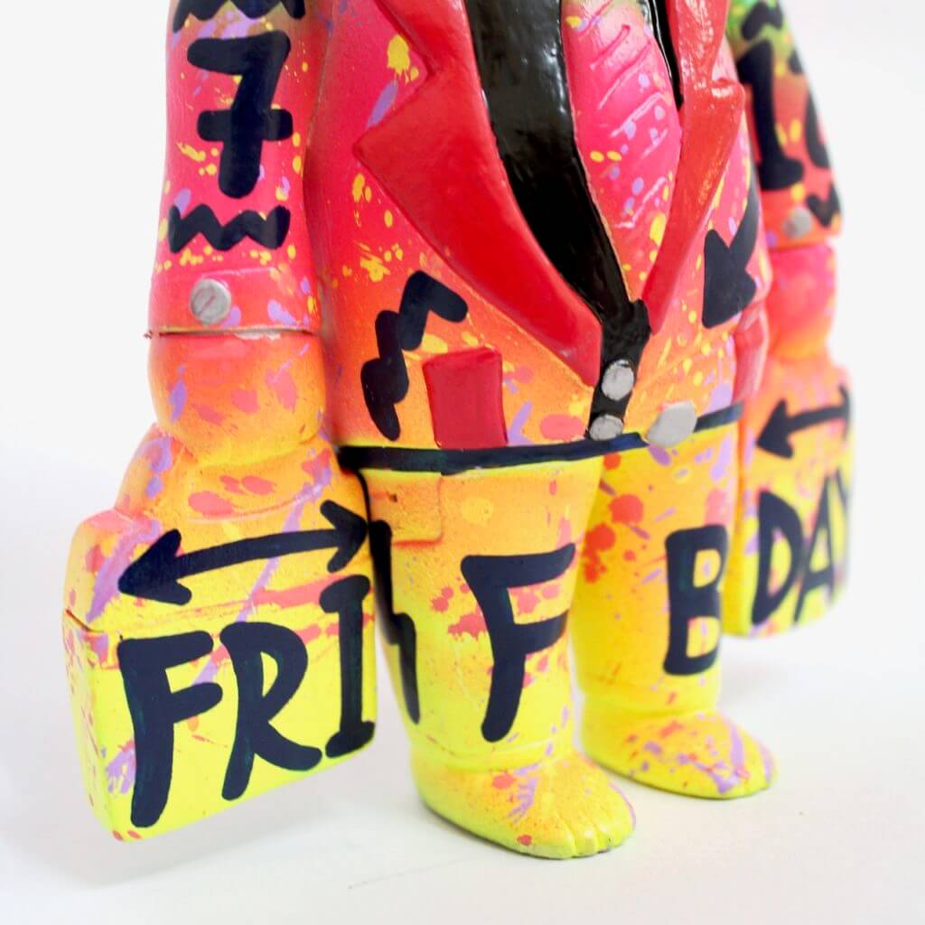 Hand painted 'Friday Bear' ③