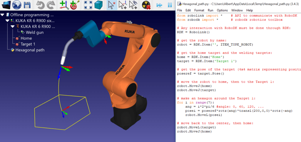 Utilisez 8 blocs au maximum. Why Should You Program With a Robot SDK? - RoboDK blog