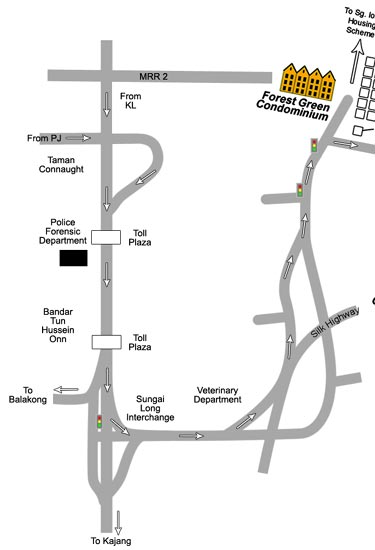 Universiti tunku abdul rahman has 2 campuses in malaysia — kampar (perak) and sungai long (selangor). Utar Map Bandar Sungai Long Campus