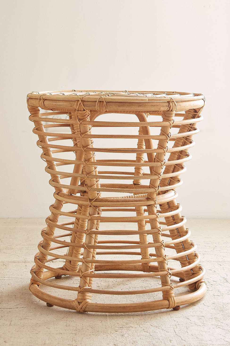 rattan side table Room For Tuesday