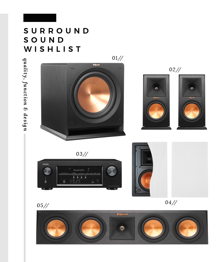tall surround sound speakers 