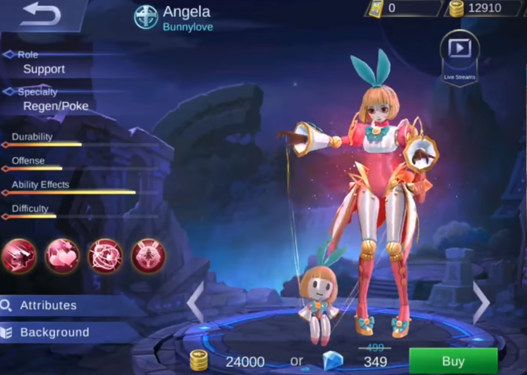 Download gear angela mobile legends for desktop or mobile device. Mobile Legend Hero Guide - Angela: Support Combine! - Roonby
