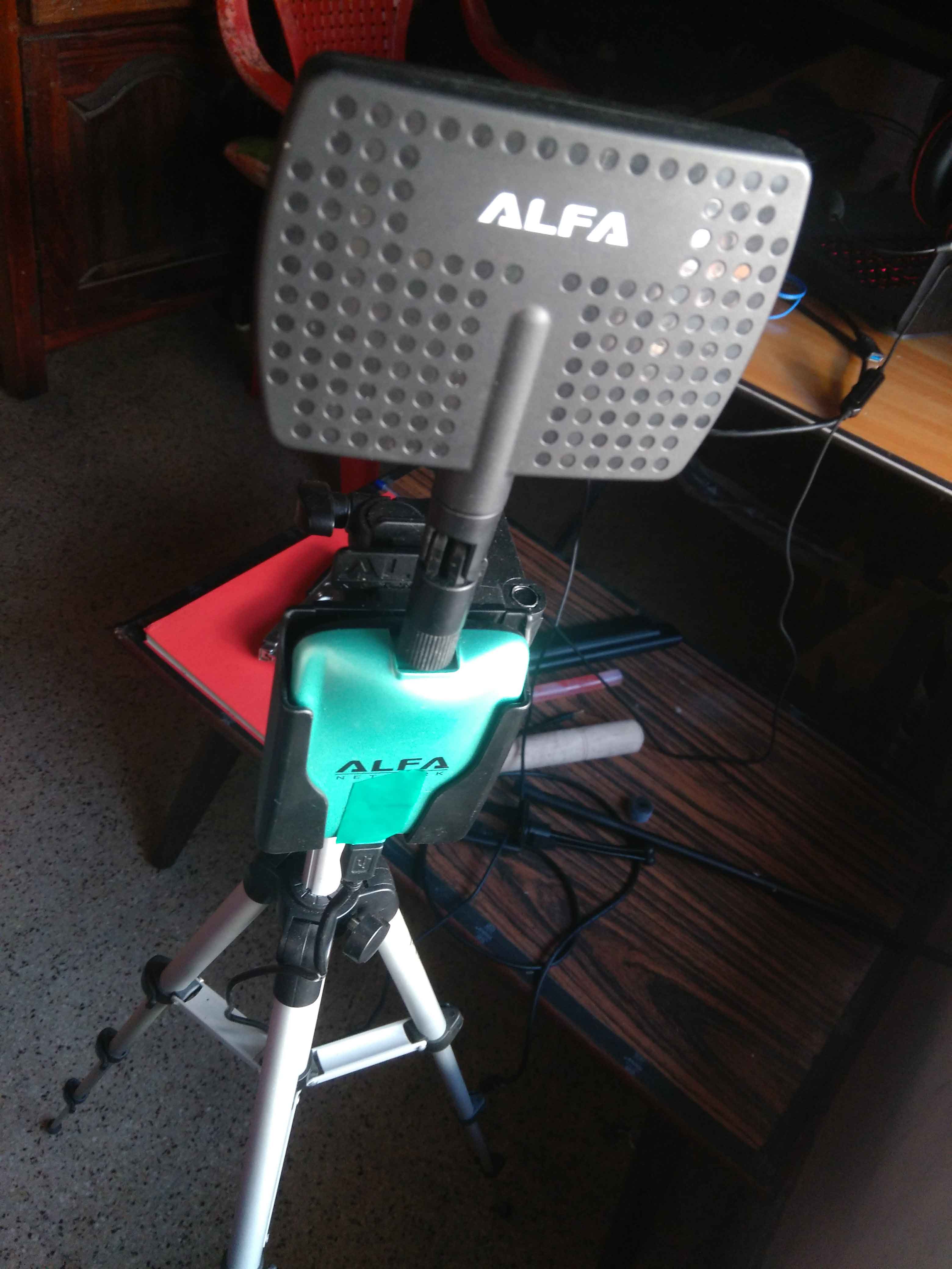 Long Range WiFi Antenna using Scrap Root Said