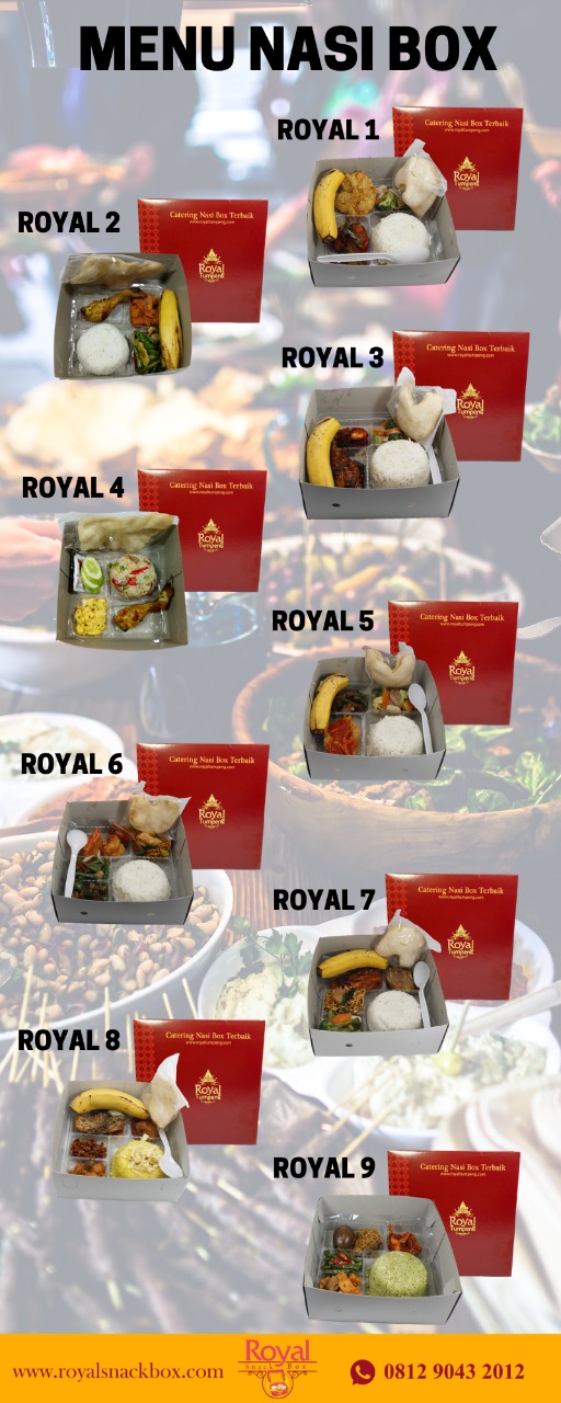 Menu Nasi Box - Royal Snack Box