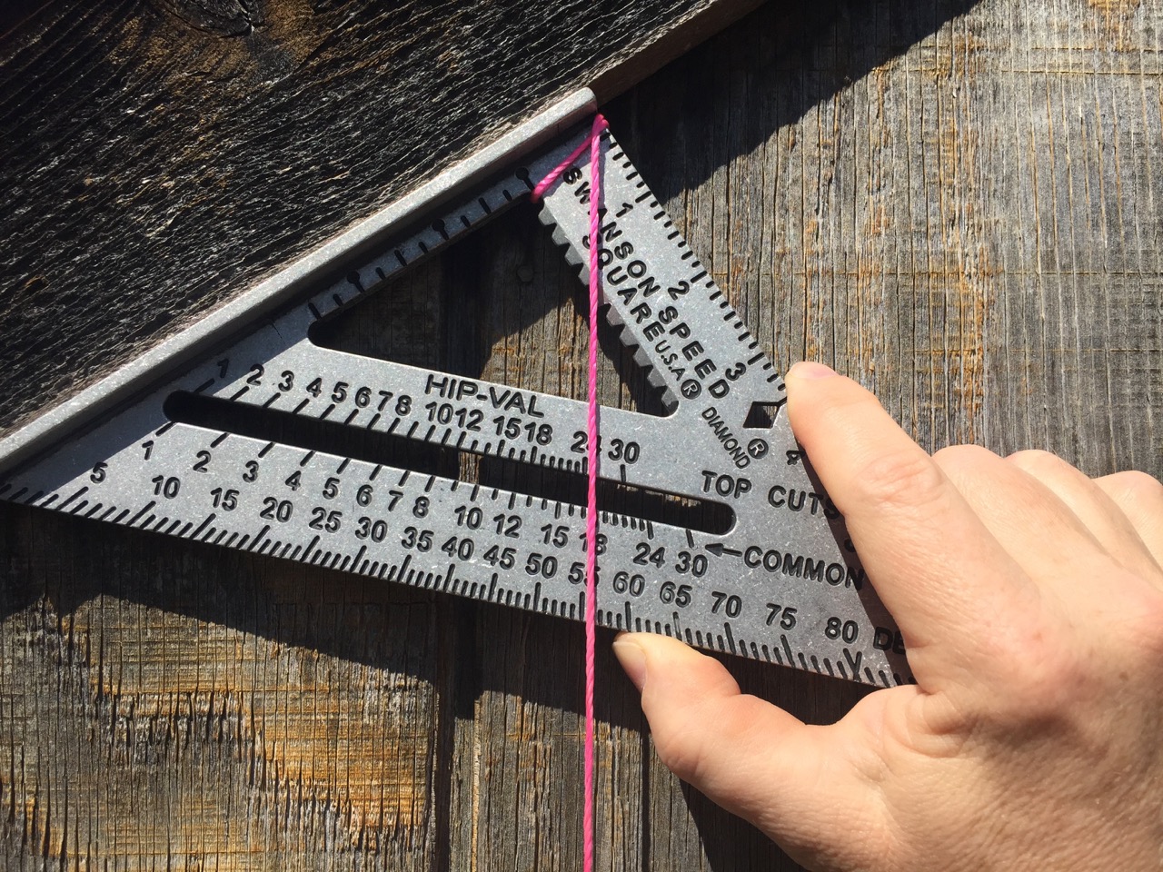To find intersection points of center of hips. Solar Power Rainwater Project Panels And Angles Roy Creek Ranch