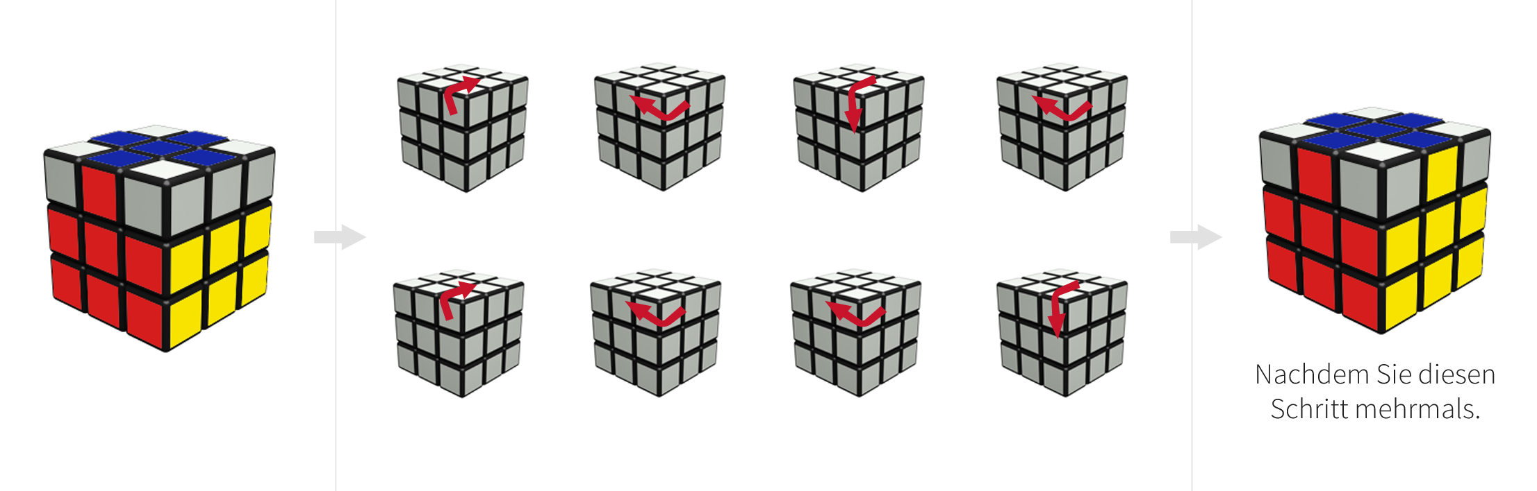 photo Rubiks Cube Lösen Trick how to solve a rubik s cube