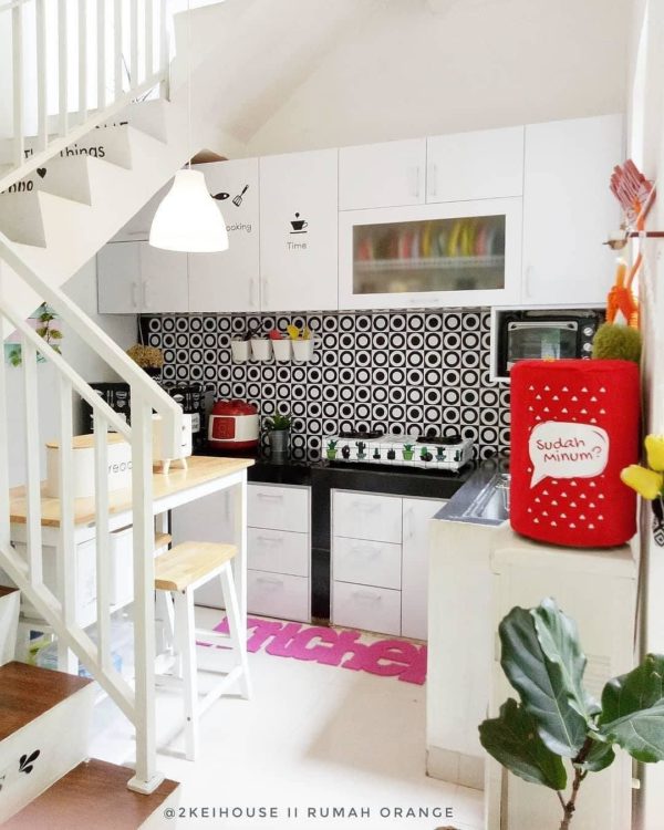 Sesuai dengan lahan dapur yang mungil, mirip dengan dapur yang . Ini Dia 10 Ide Desain Ruang Dapur Yang Bikin Anda Makin Betah Masak