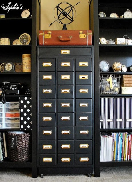 (1) · mele & co. Decorative DIY Craft Storage Cabinets - Rustic Crafts