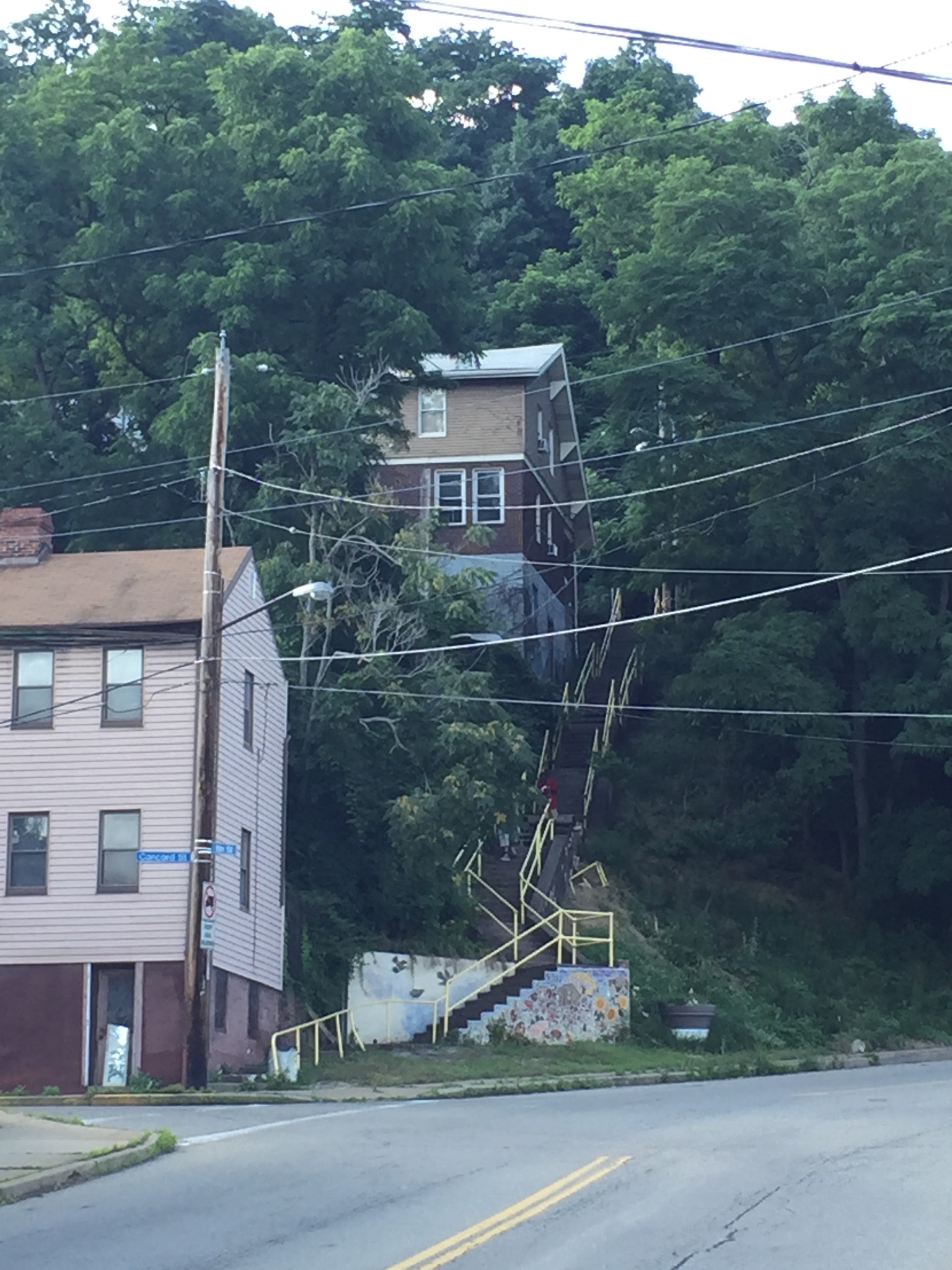 City Steps in Pittsburgh Ruth E. Hendricks Photography