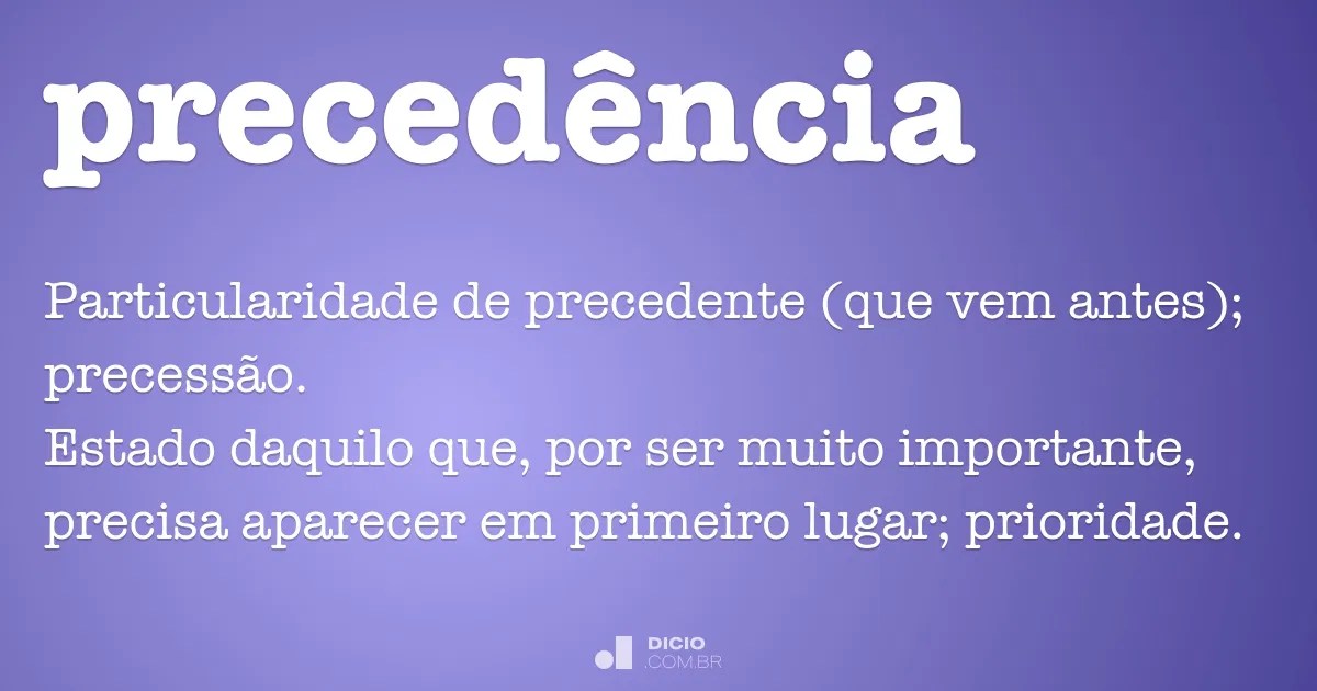 Creamy avocado topped with sliced apple, walnuts, micro greens and cider dressing served on seeded sourdough. PrecedÃªncia - Dicio, DicionÃ¡rio Online de PortuguÃªs