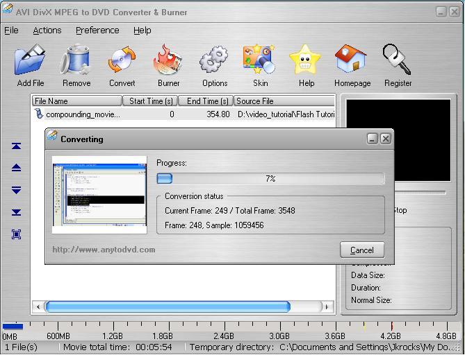 Use free divx software (available on divx.com) for pc/mac to convert incompatible video into divx plus® and divx hevc files to play in the video player. AVI DivX MPEG to DVD Converter & Burner download for free