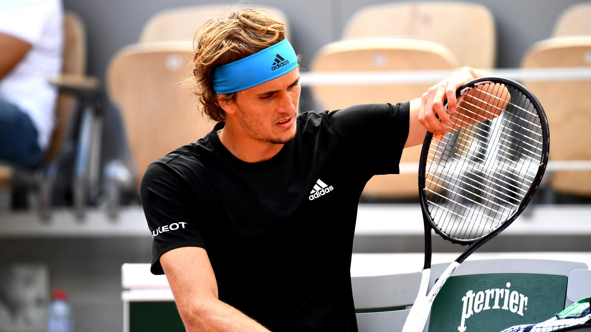 Olympia 2021 Tennisbelag . Tennis Alexander Zverev Mit Aberglaube Und Lendl Zur Rasenform