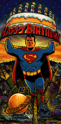 Isn't our support and encouragement the biggest gift we can give our friends? Happy Birthday Superman :: Happy Birthday :: MyNiceProfile.com