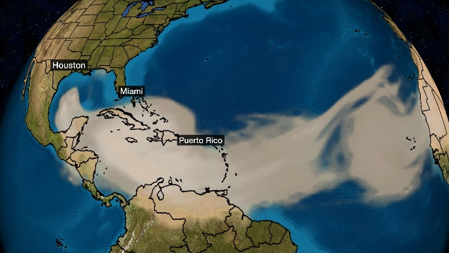 Another round of saharan dust will likely bring hazy conditions and moderate air quality for the austin area this weekend. Saharan Dust Forecast To Surge Into The Southern U S Next Week The Weather Channel Articles From The Weather Channel Weather Com