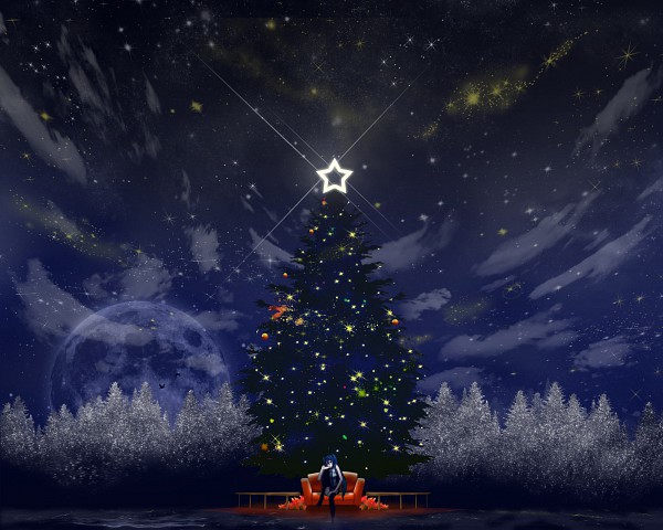 However, where did this traditio. Christmas Tree Zerochan Anime Image Board