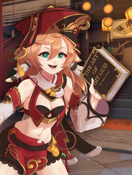 She is the child of an adeptus father and human mother. Yanfei - Genshin Impact - Image #3313175 - Zerochan Anime