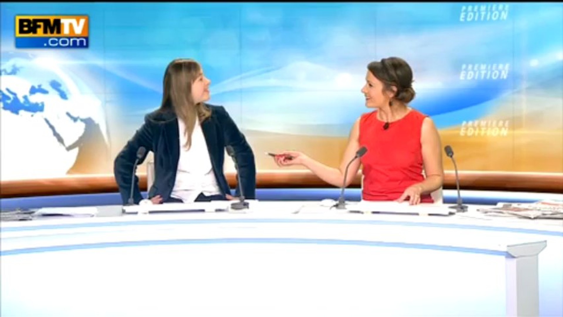 Un métier d'image · alice darfeuille : Laura 19 Ans Trisomique Et Presentatrice D Un Jour Sur Bfmtv 21 03 Video Dailymotion