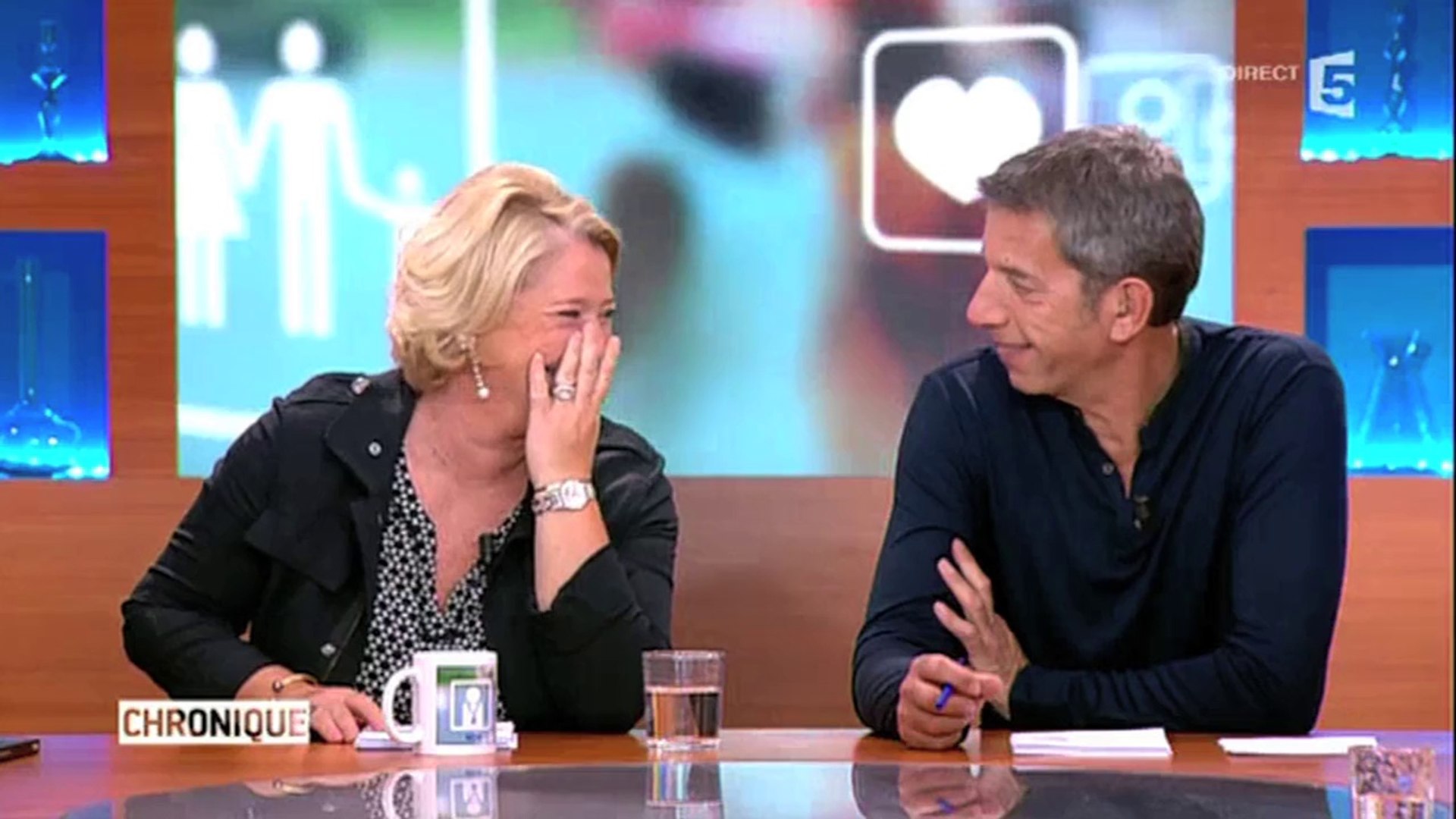 Marina carrère d'encausse et michel cymes formaient un duo infernal sur le petit écran. Marina Carrere D Encausse Prise D Un Fou Rire Video Dailymotion