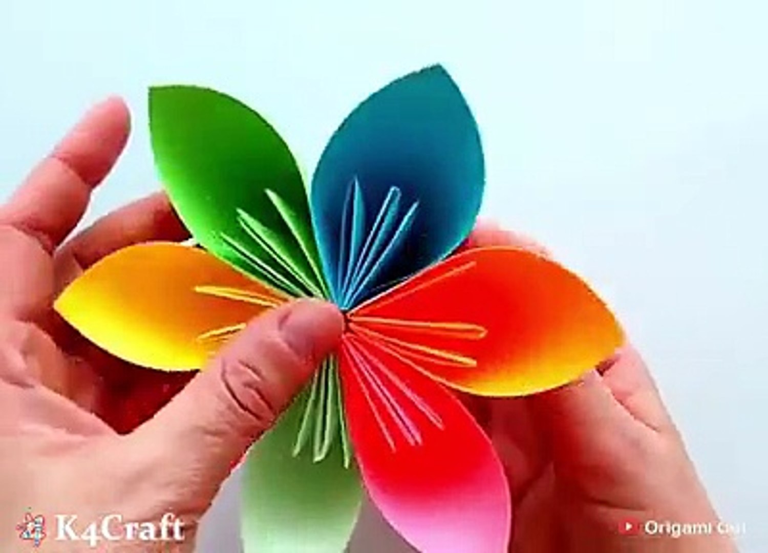 01.04.2020 · once you master this origami lily, you can try to make more paper flowers, like an easy origami tulip flower or traditional origami camellia. Easy Beautiful Paper Flower Craft Via Origami Cat Youtube Com Channel Ucxyktzwr Qwxviwmwzmu4 W Dailymotion Video