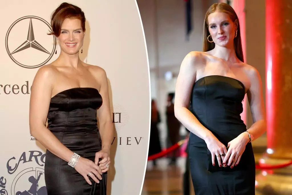 The Fashionable Legacy: Grier Henchy Borrows Vintage Gowns from Mom Brooke Shields