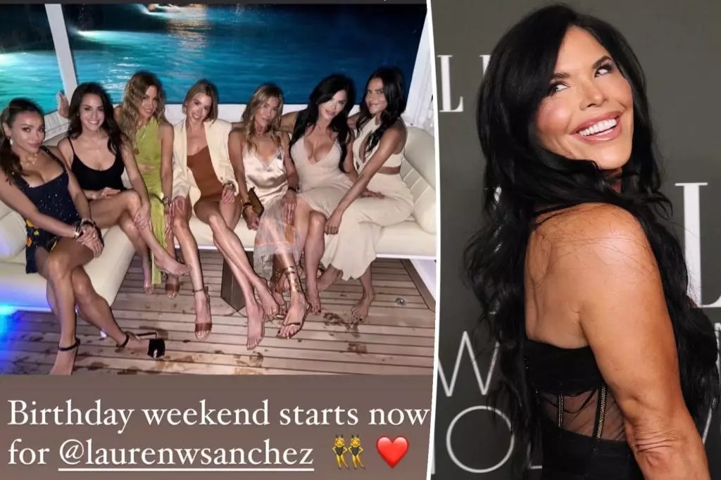 Lauren Sanchez Celebrates Birthday in Style: Dancing on Tables in St. Barts