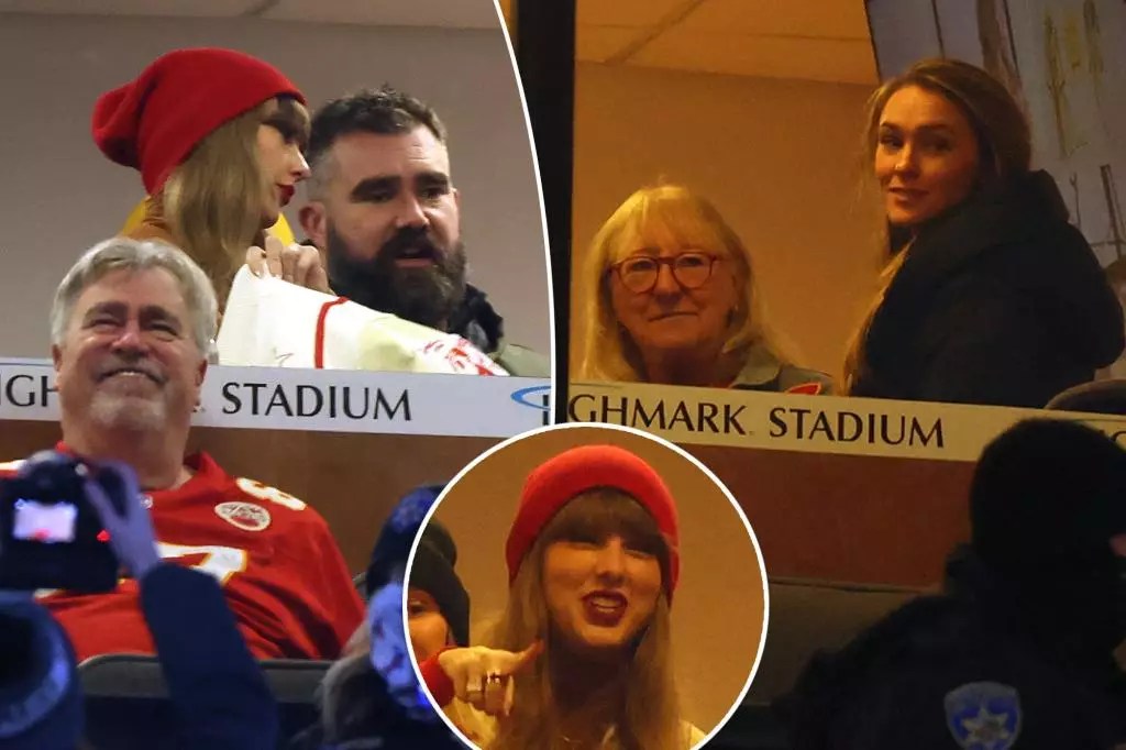 Swift and Kelce Families Unite: Taylor Swift Joins Travis Kelce’s Siblings to Cheer on Kansas City Chiefs