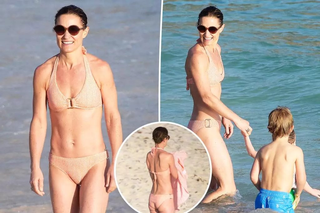 Pippa Middleton’s Beach Vacation Style Statement