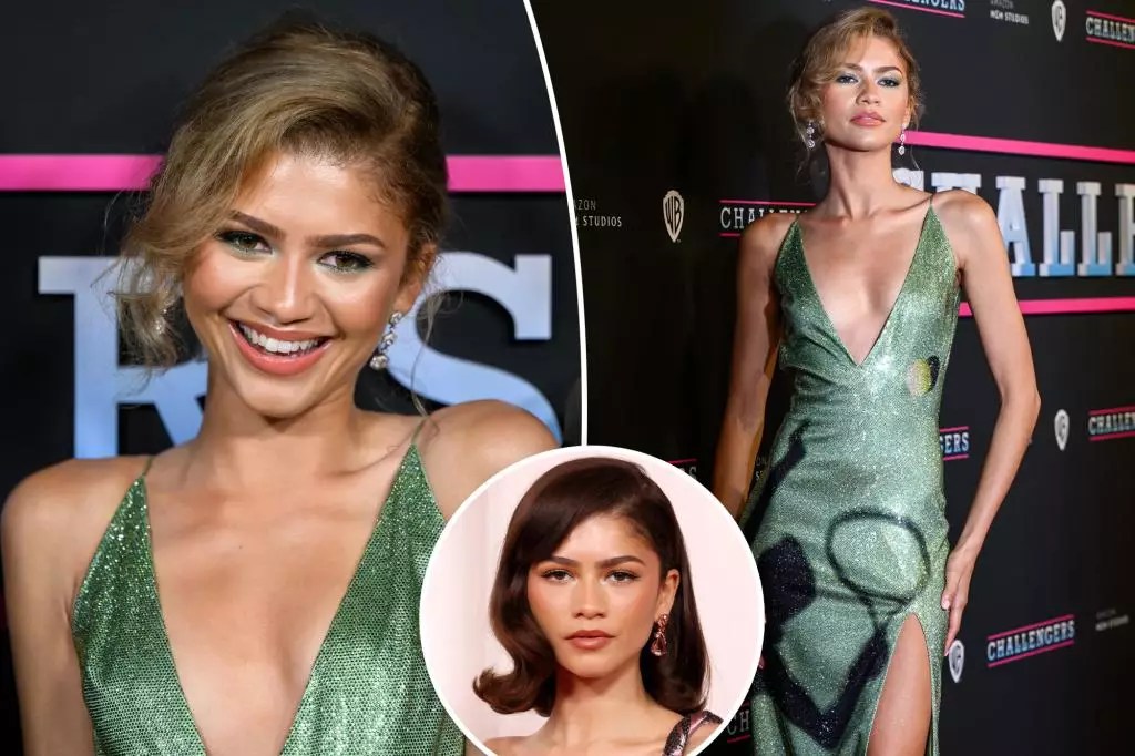 Zendaya’s Stunning Tennis-Themed Look at “Challengers” Premiere