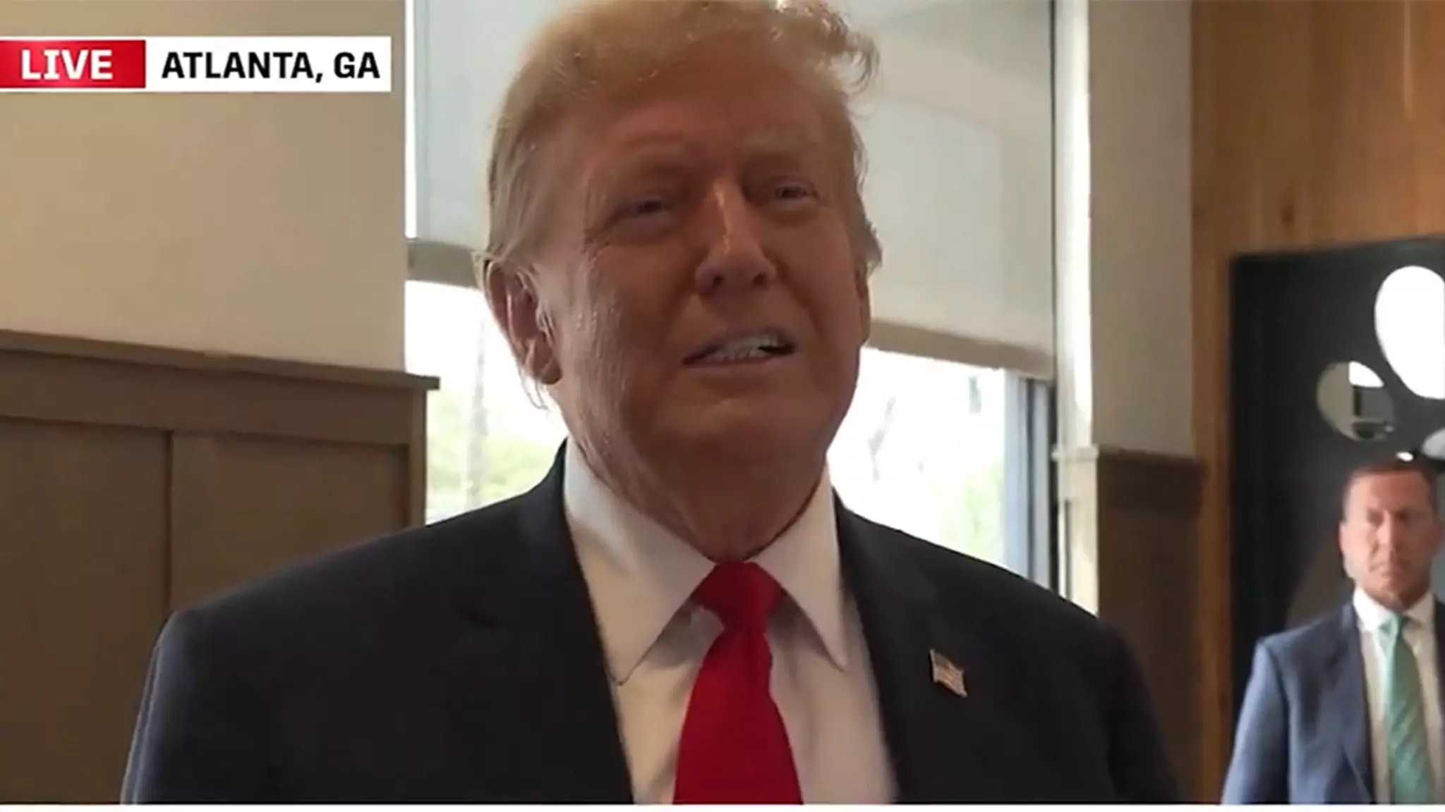 The Controversial Visit of Donald Trump to a Chick-fil-A in Atlanta