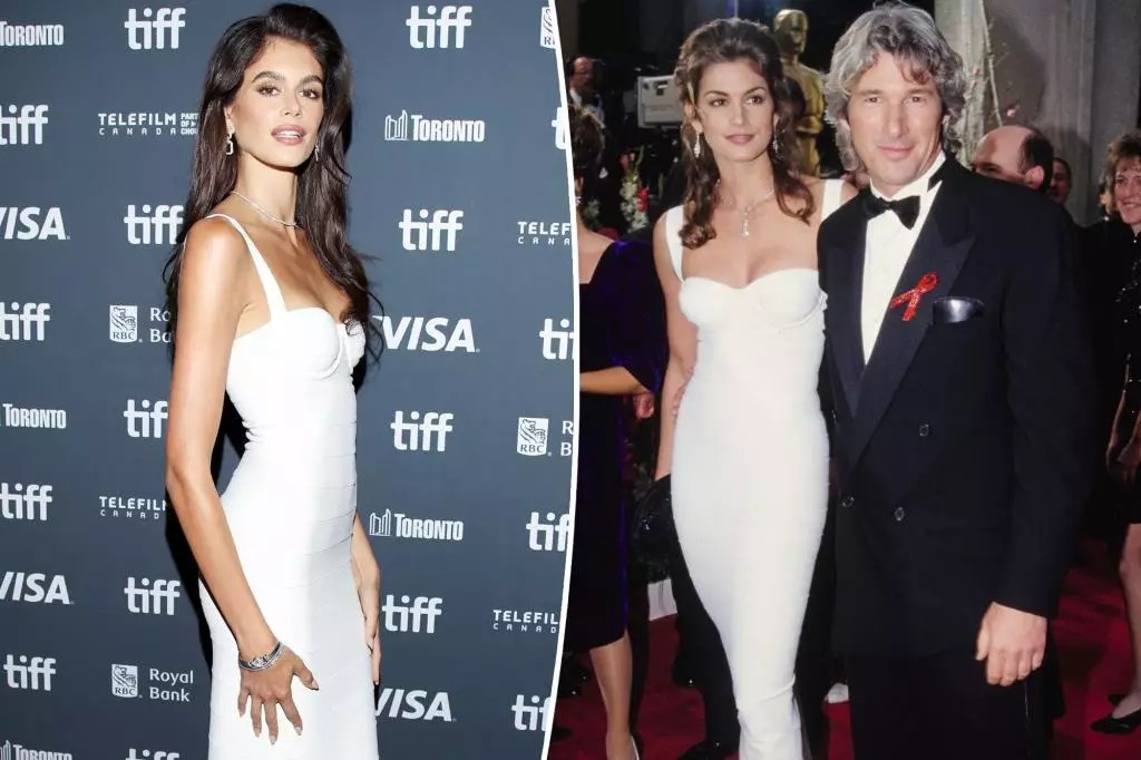 Honoring Legacy: Kaia Gerber Channels Cindy Crawford at TIFF 2024