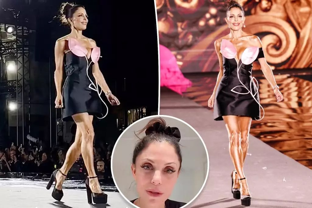 The Unconventional Strut: Bethenny Frankel’s Bold Walk at the L’Oréal Paris Fashion Show