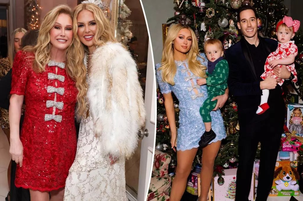 Glamour and Family: Kathy Hilton’s Holiday Bash Shines Bright