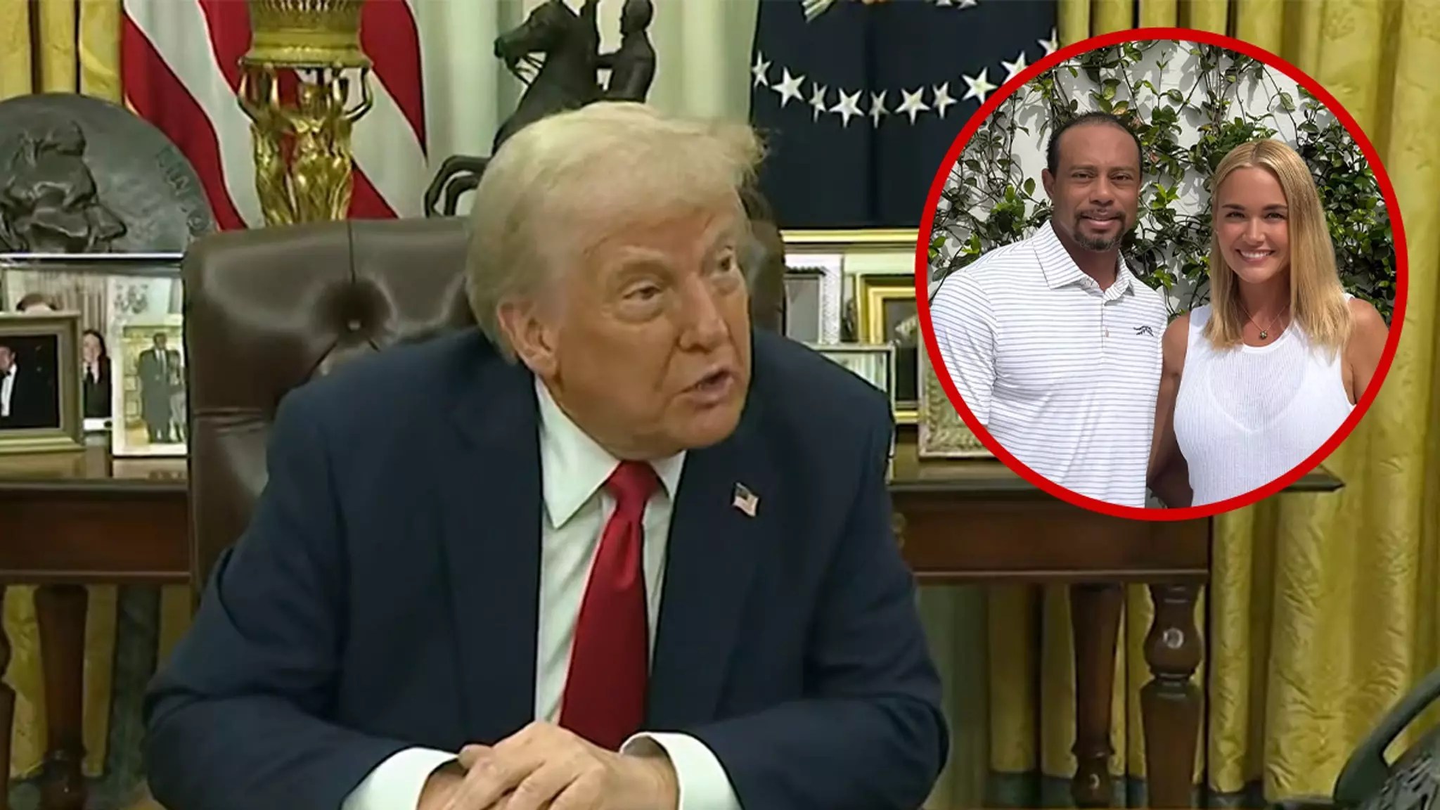 A Bold New Romance: Trump Backs Tiger Woods and Vanessa Trump’s Union