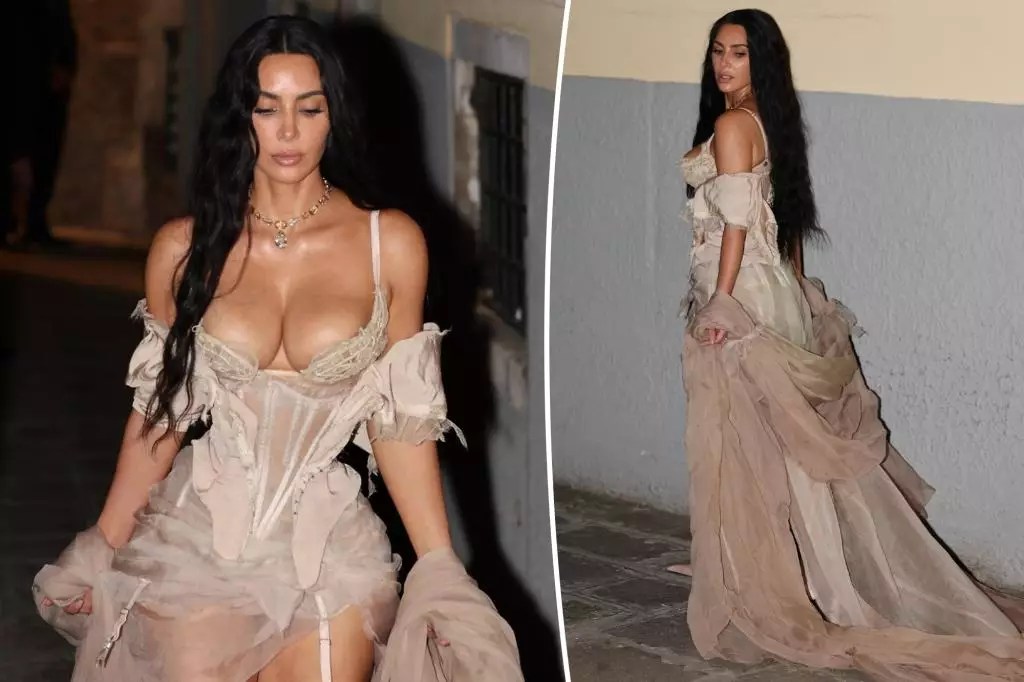 Kim Kardashian’s Venice Style Odyssey: A Bold Celebration of Vintage Glamour and Modern Edge